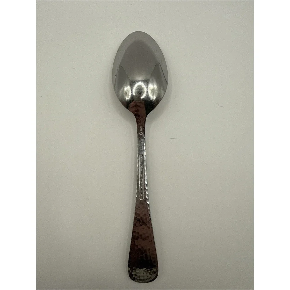 1 Hammered Antique Place‎ Spoon Reed & Barton 18/8 Luxury Stainless Korea Shiny